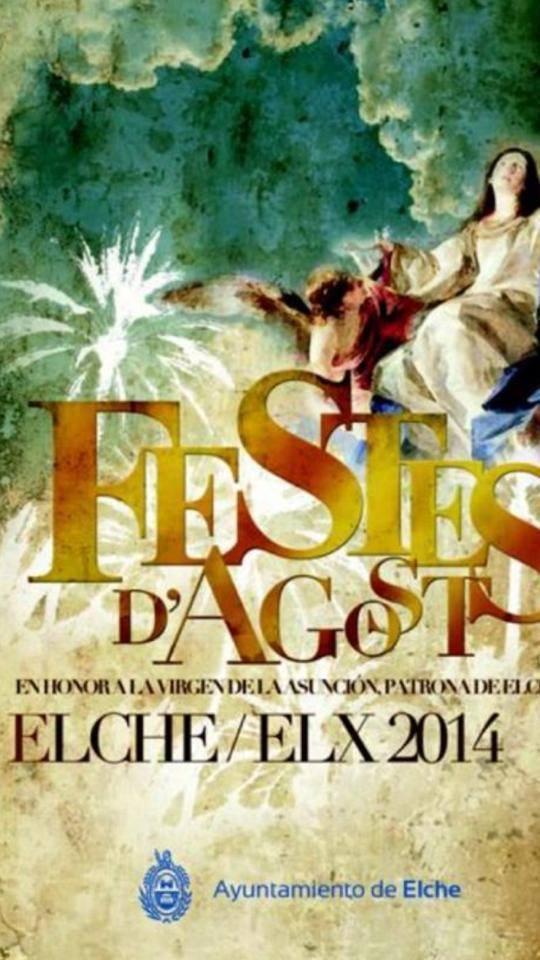 Fiestas Agosto-Elche-2014-cartel