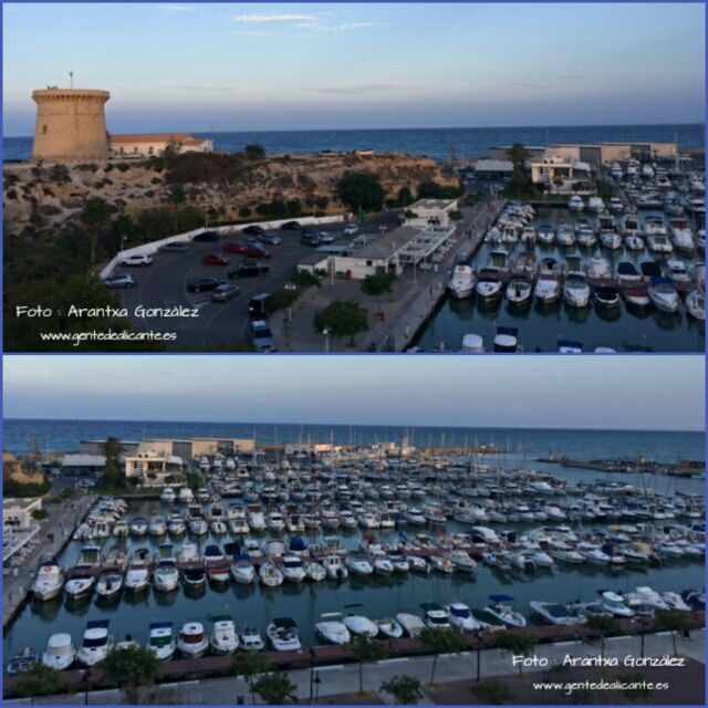 Atardecer en el Puerto de El Campello